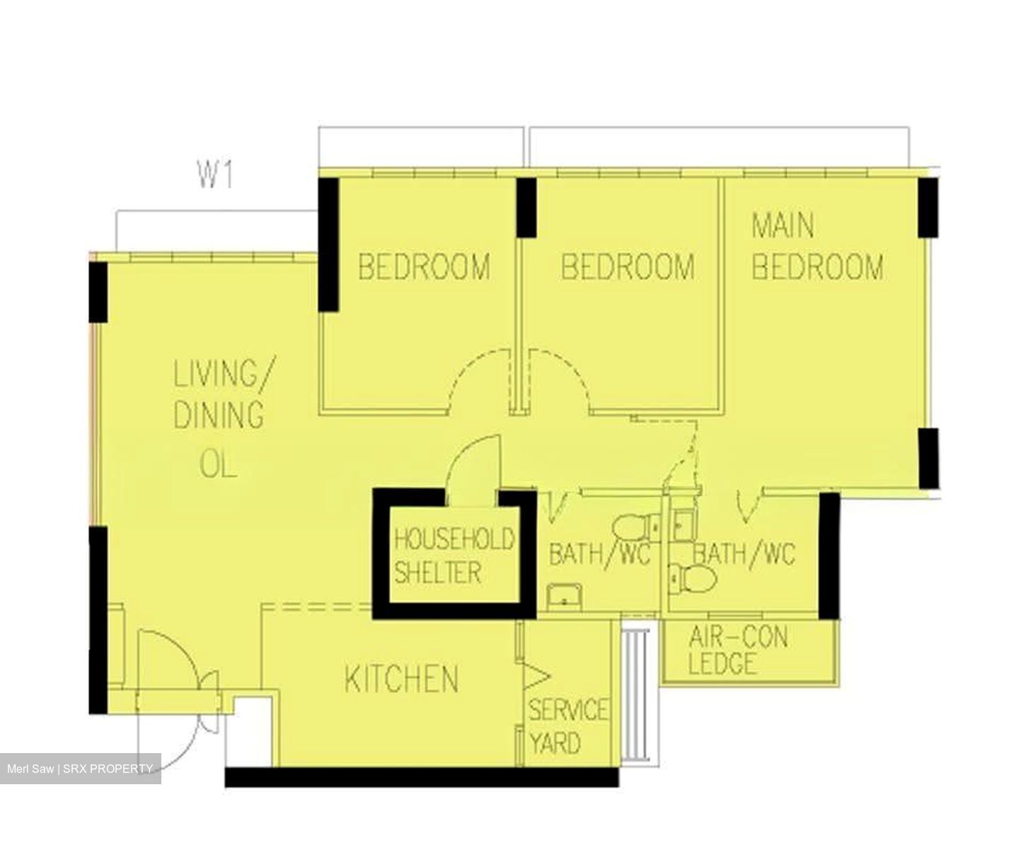 Blk 115B Kallang Residences (Kallang/Whampoa), HDB 4 Rooms #628385591